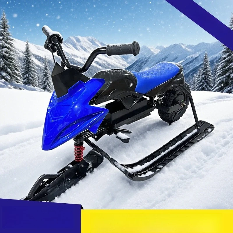 Electric Snowmobile Non-Ski Tyre Ski Wheeled Adult Children's Snowboard Ski Winter Entertainment