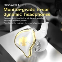 Original QKZ AK6 ARES/DMX/AKX écouteurs HIFI basse lourde dans l'oreille moniteur filaire casque avec micro suppression du bruit Sport jeu musique 3