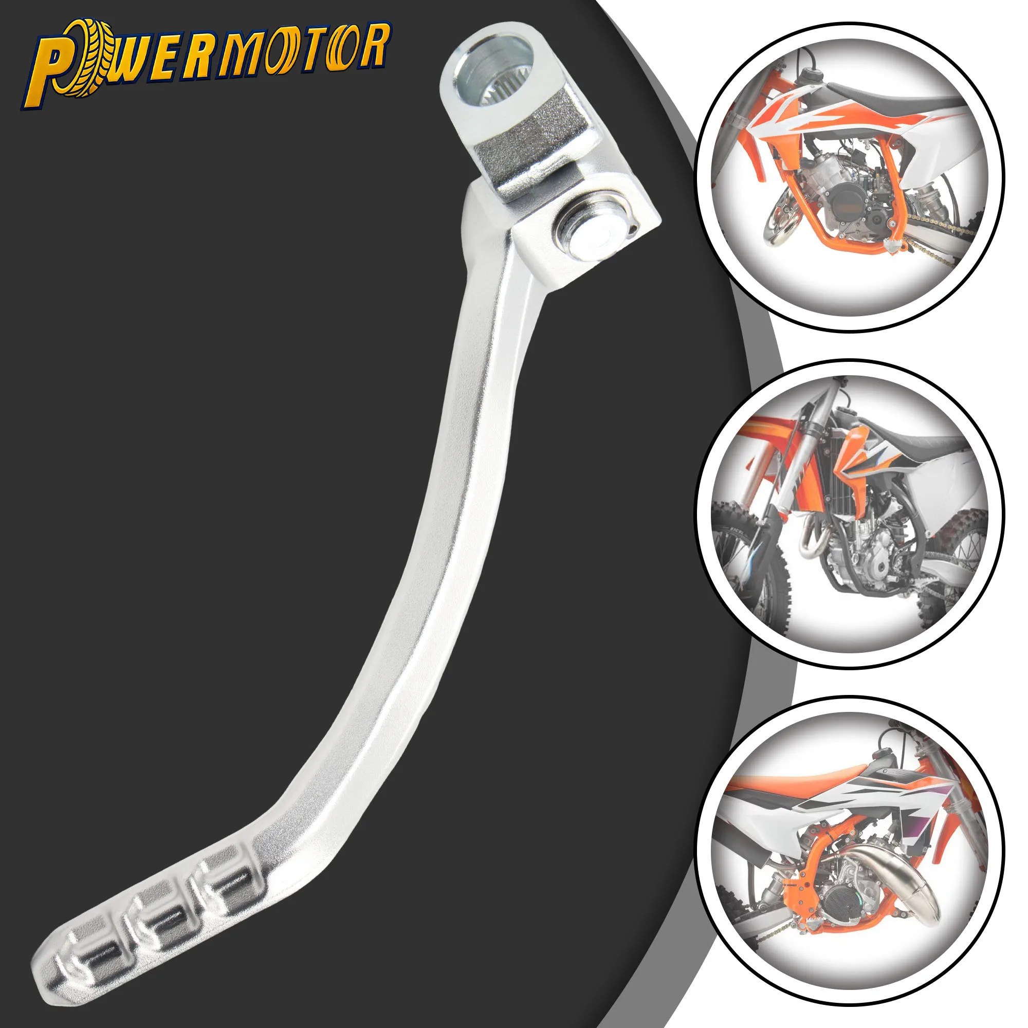 

For KTM 50 SX Husqvarna TC 50 GasGas MC 50 2025 2026 Motocross CNC Kick Starter Lever Start Pedal Aluminum Parts A40033070044