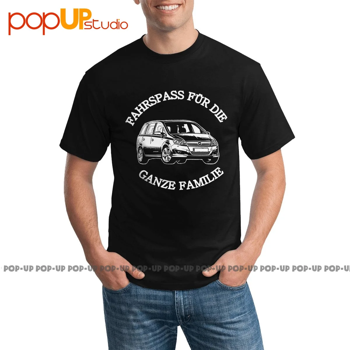 Pop Opel Zafira B T-shirt Trend Natural Best Seller Tee Shirt