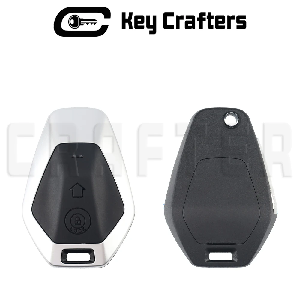 Key Crafters Motorcycle Replacement Flip Remote Key Shell Case For BMW 1300R 1300RS 1300RT 1300GS ADV ADVENTURE 2024 2025 view 2