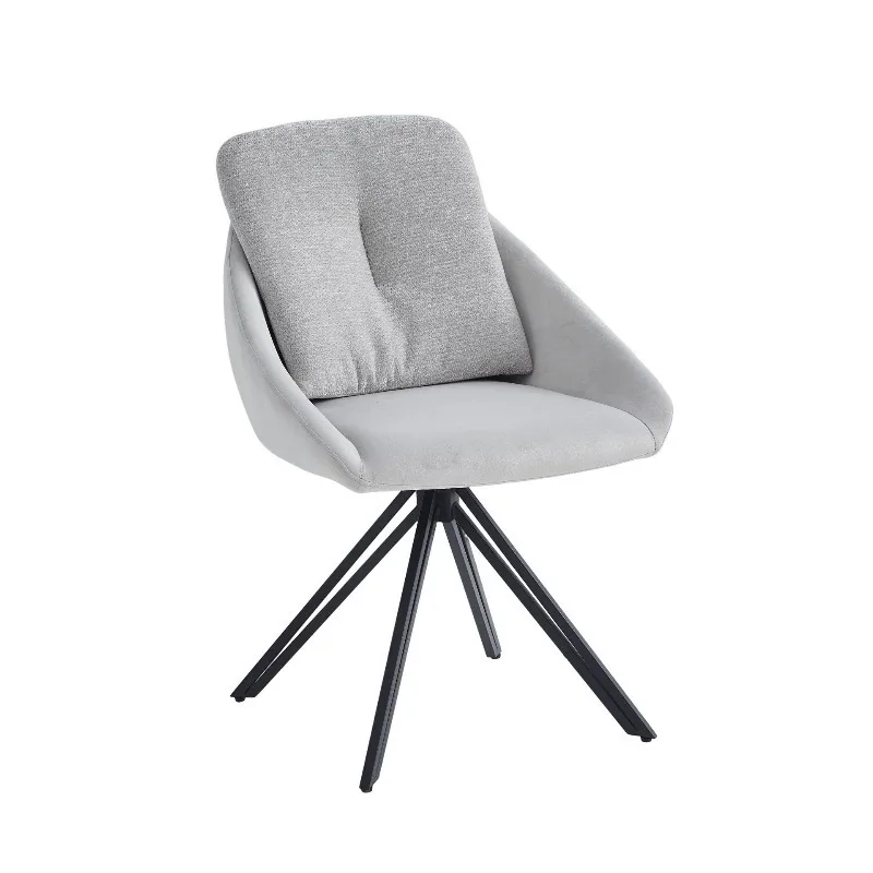 Sitting deep soft bag dining chair home commercial office chair, back chair Nordic simple casual dining chair