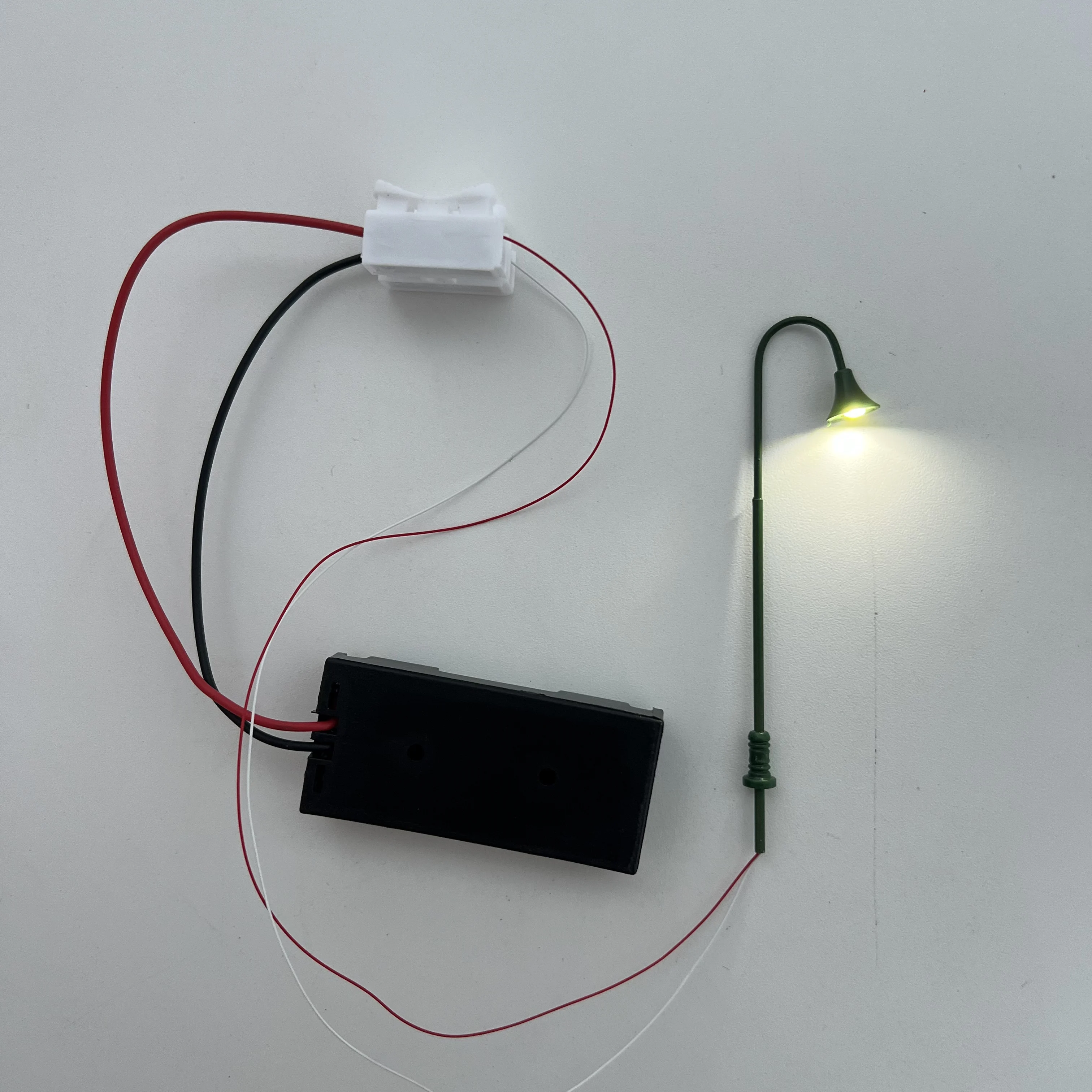 DIY Micro Miniature Scale 1/87 1/160 Street Lamp Model 3V Roadside lights DIY Building  Landscape Layout Materials Diorama