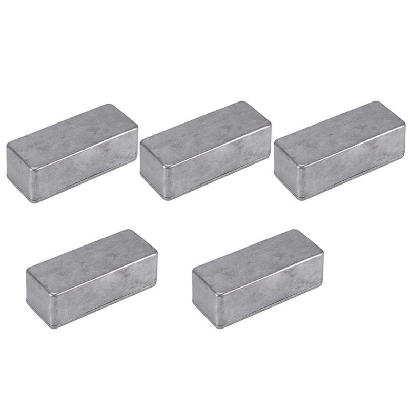 10 Pcs Guitar Effects Pedal Aluminum Stomp Box Enclosure For DIY Guitar Pedal Kit 1590A