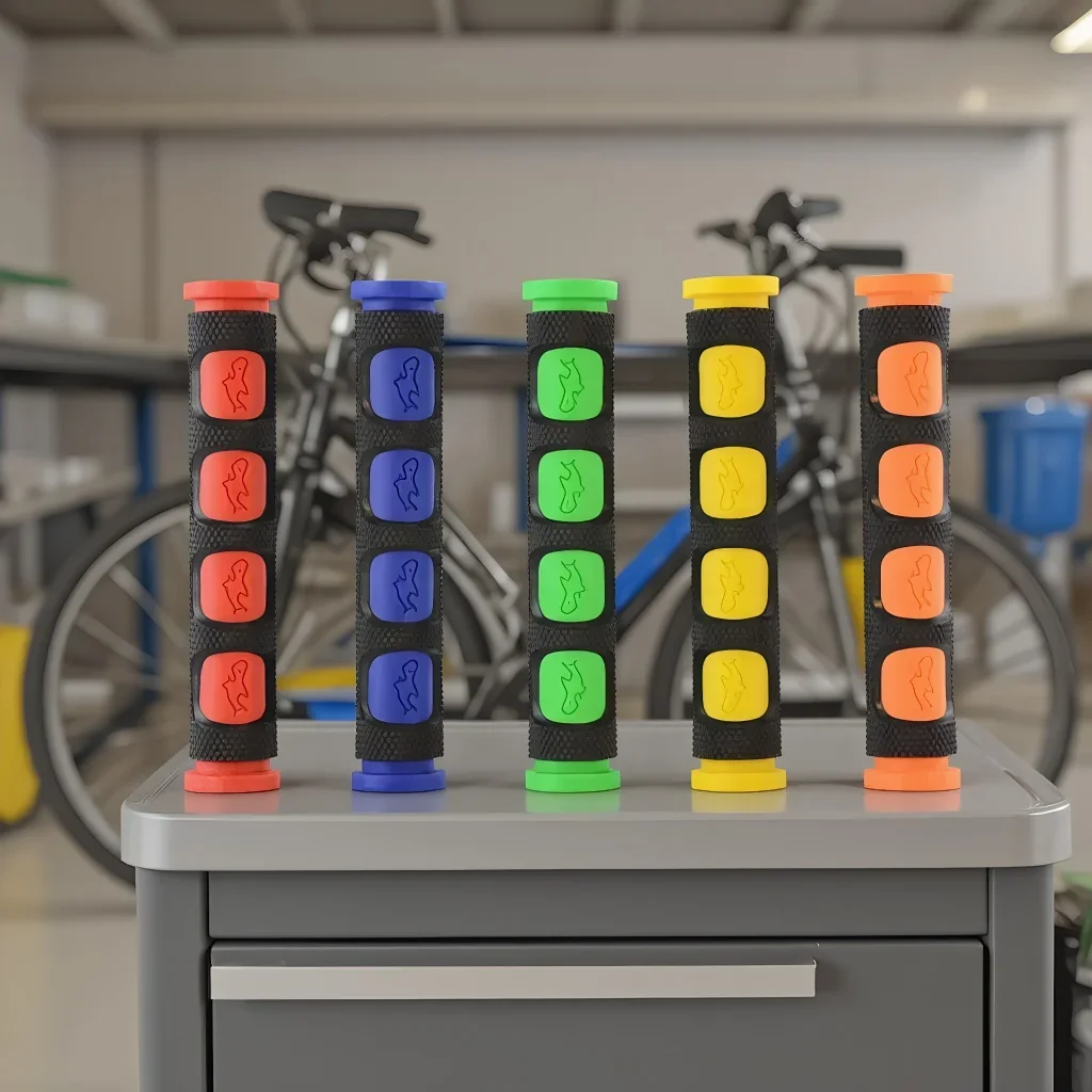 2 قطعة/1 زوج دراجة سباق الدراجات عدم الانزلاق لينة المقود دراجة بار دراجة نارية مقود رغوة الإسفنج غطاء مقبض