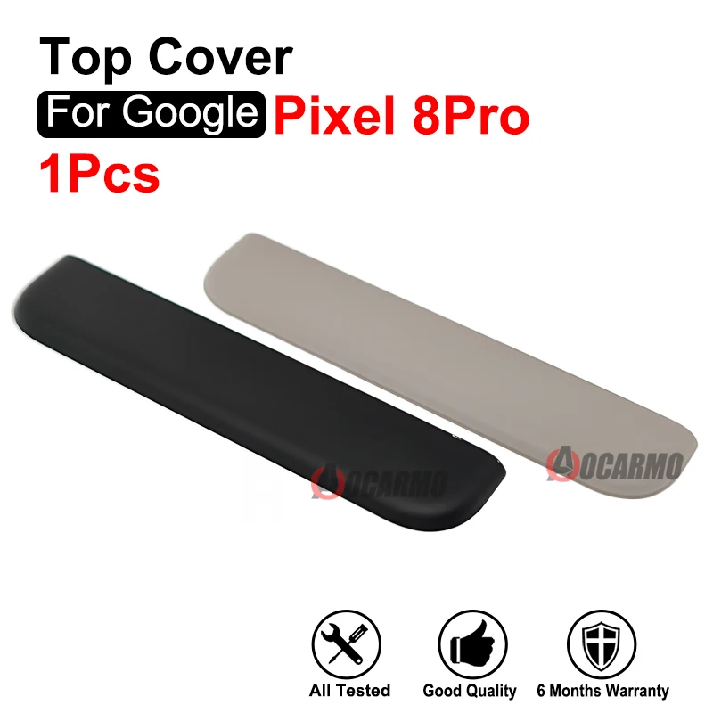 For Google Pixel 8 Pro 8Pro Top Back Cover Panel Bezel Housing Frame Replacement Repair Parts