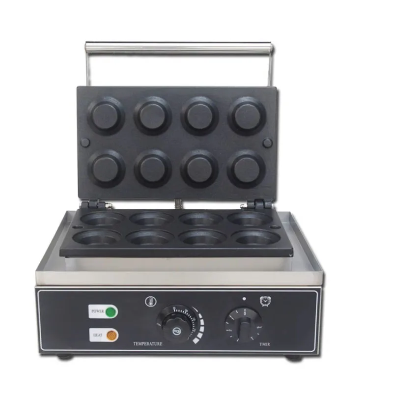 Commercial Non-stick Egg Tart Machine Electric 8Hole Egg Tart Maker Pineapple Tart Making Machine Snacks Machine