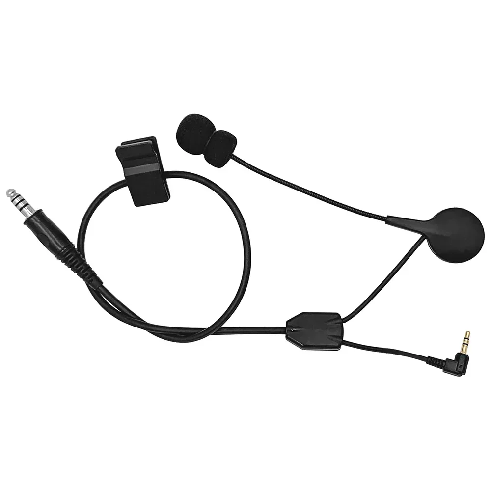 TS TAC-SKY Tactical Headset Accessory Y Cable Adapter with U94 PTT Compatible with 3.5mm Jack sordin / Walker Shooting Earmuffs