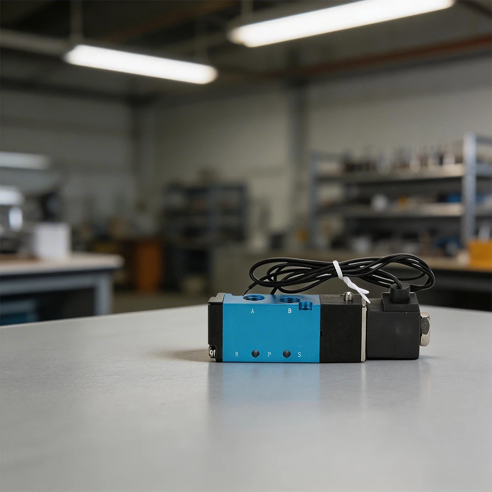 

Электромагнитный клапан AC 220V 4V210-08, 5-ходовой 2-позиционный пневматический регулирующий клапан с резьбой 1/4 дюйма BSPT для управления направлением потока воздуха