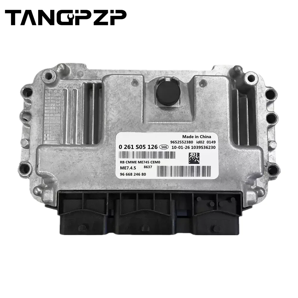 

0261S05126 ECU Original New Car Engine Computer Board Electronic Control Unit 9666824680 ME7.4.5 Fit For Peugeot