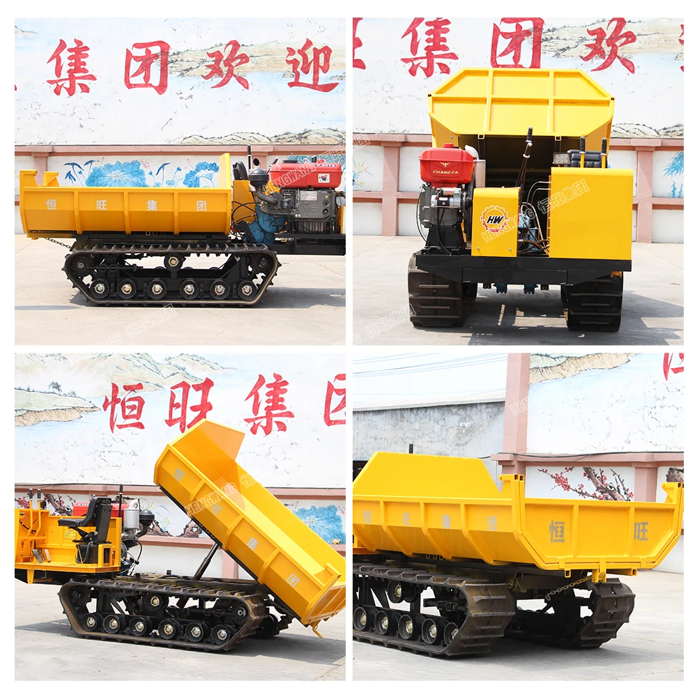 1 Ton 2 Ton 3 Ton Mini Dumper With Crawler Dumper Truck For Sale