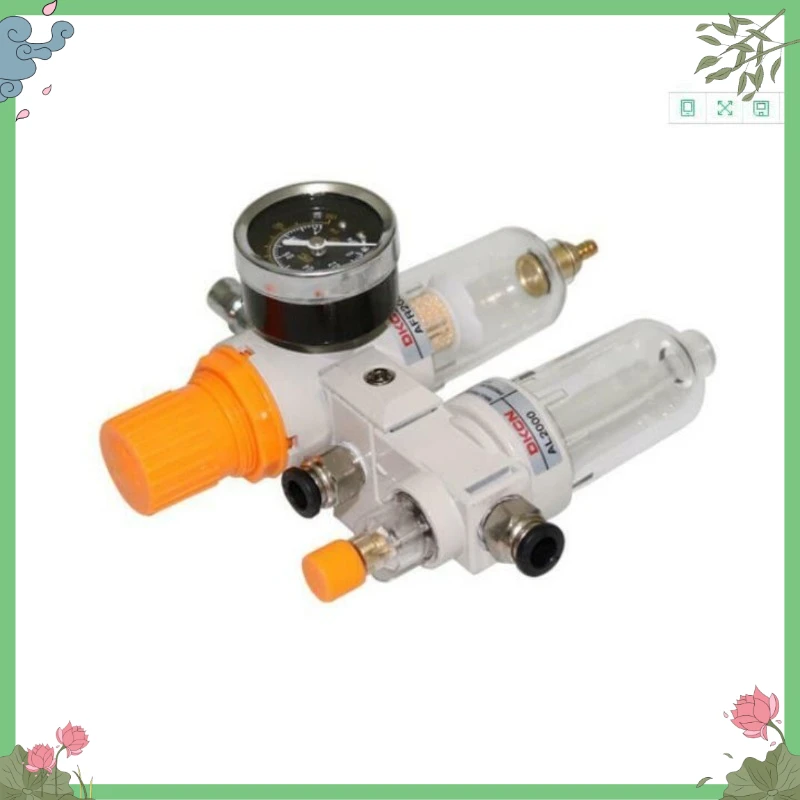 

Комплект из 2 шт. аксессуаров для шиномонтажного станка: масло-влагоотделитель, регулятор давления, фильтр-ловушка