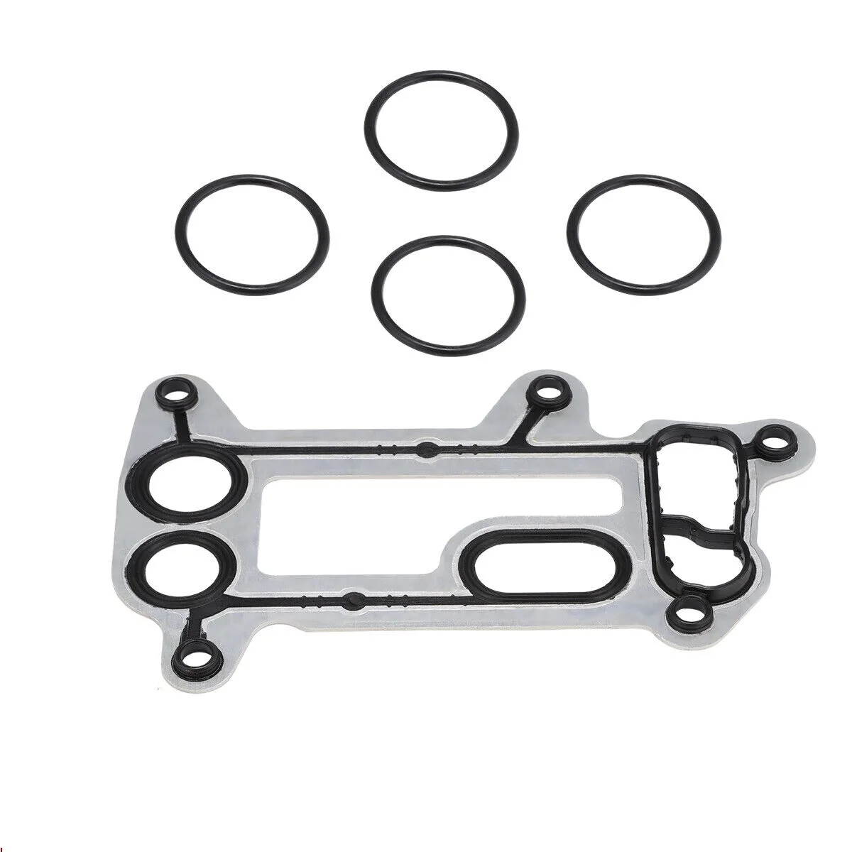 Car Engine Oil Filter Housing Gasket O Ring Seal Kit for BMW X1 X3 E60 E61 E81 E82 E83 E84 E87 E88 E90 N47 11427802114