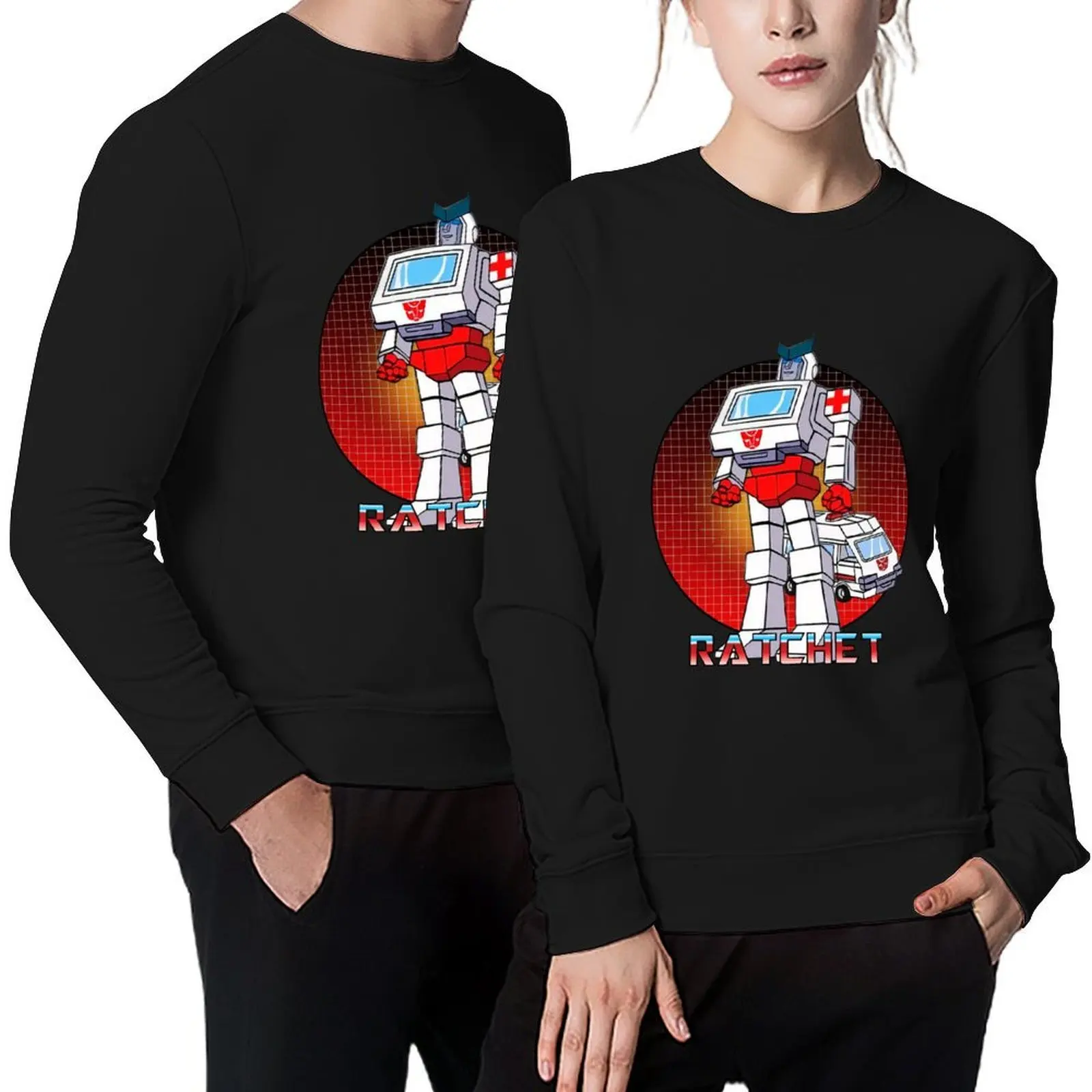 

Ratchet Autobot Transformer G1 Pullover tracksuit winter clothes men clothes men's sweatshirt