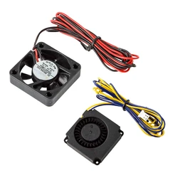 4010 Fans 40x40x10MM DC 24V Extruder Hot End Fan and DC 24V Turbo fan for Ender 3 / Ender 3 Pro 3D Printer