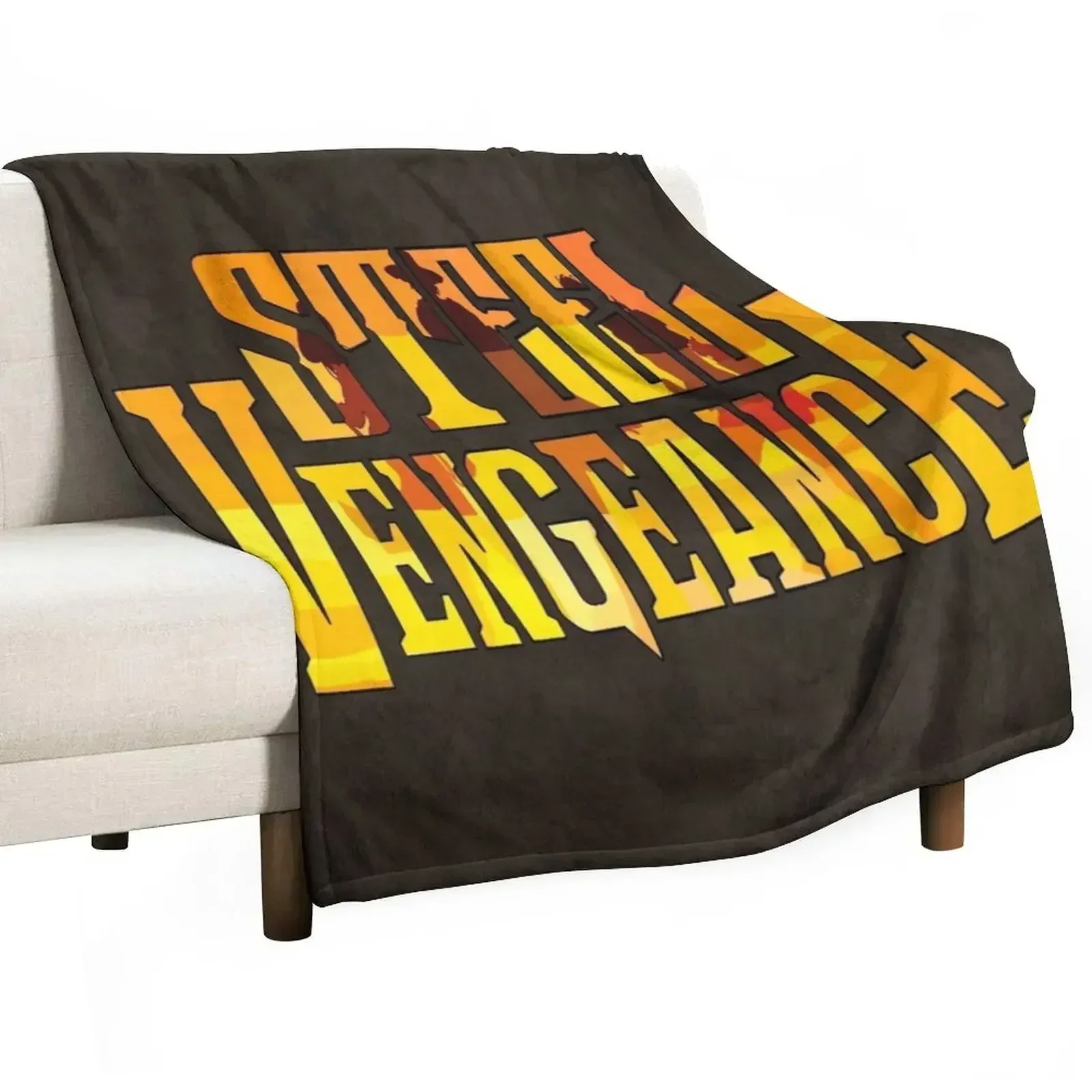 Steel Vengeance Logo - Cedar Point Throw Blanket Bed Fashionable decorative Beach wednesday Nap Blankets