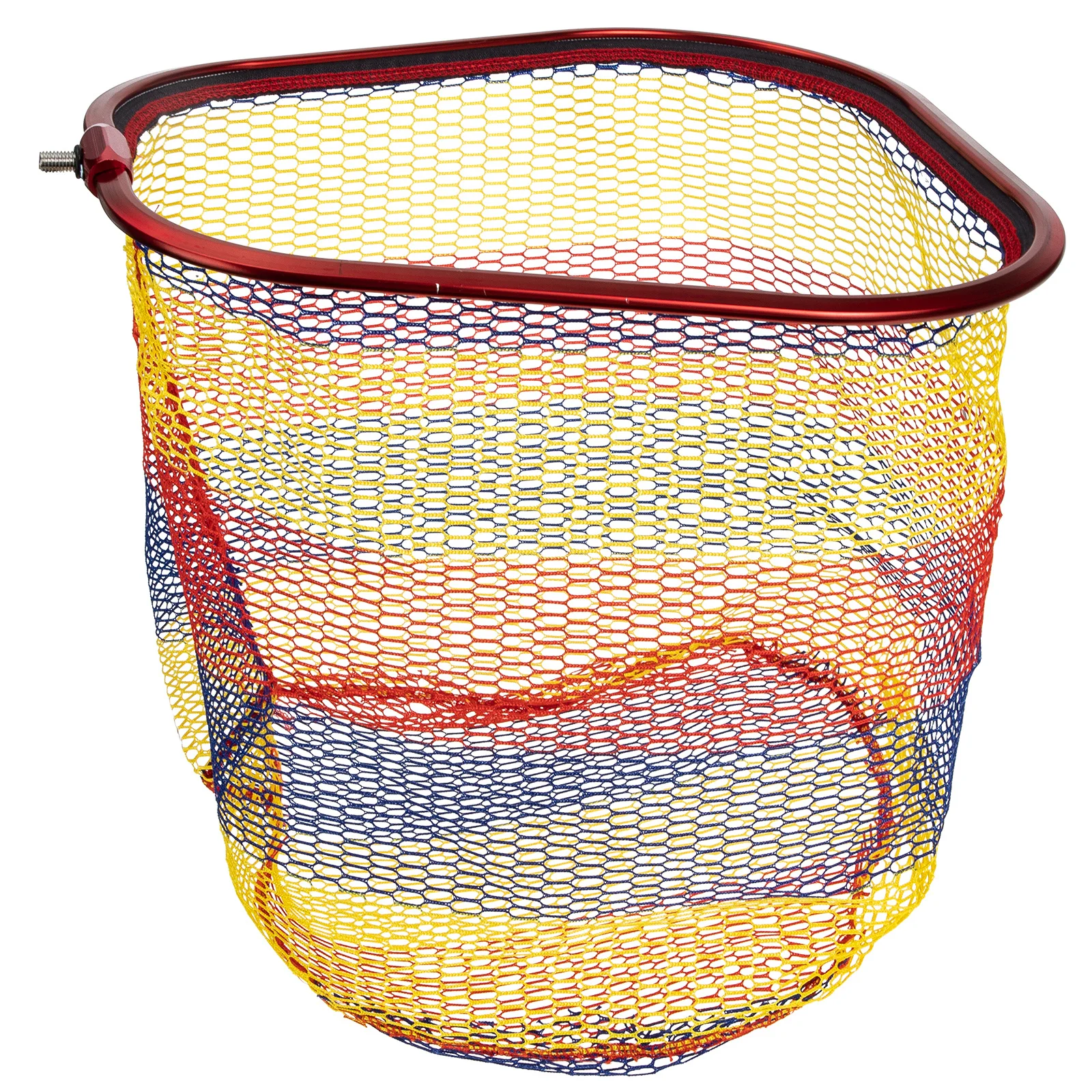 

Deepened Colored Stripe Dip Net Head Large Capacity Fine Mesh Fishing Landing Net For Catch Release Saltwater Freshwater