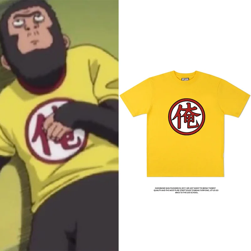 GINTAMA T Shirt Clothes Woman Sorachi Hideaki Monkey Ore Logo Print Anime Goods Short Sleeve Shirts Man Cosplay Outfits Gift