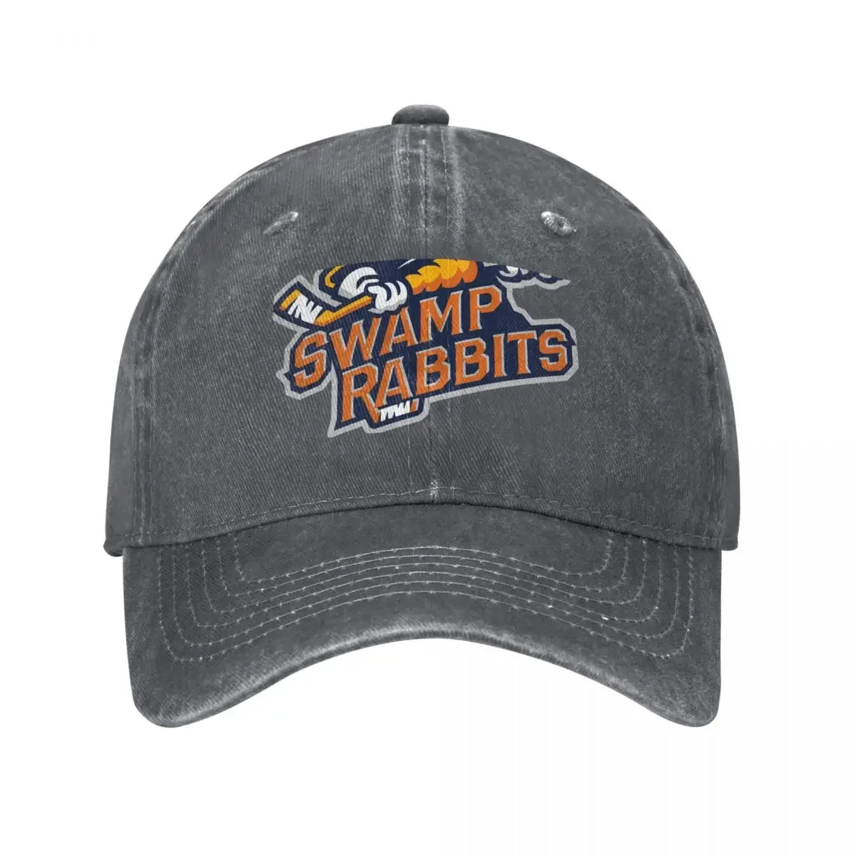 Greenville Swamp Rabbits Baseball Cap Snapback Cap New In Hat Baseball Men Women's