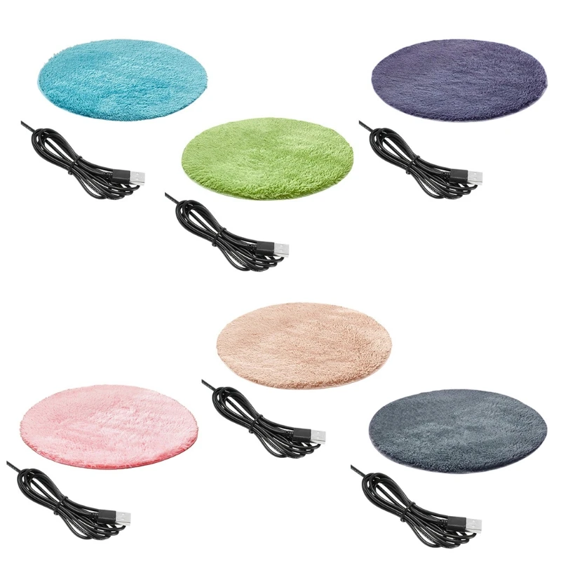 Esteras calefactoras para perros, cama para dormir, manta eléctrica USB para mascotas, manta felpa, almohadilla calefactora a