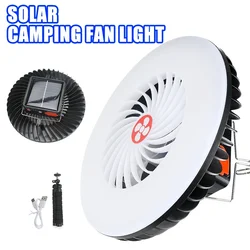 Camping Light USB Charging 2400mAh Fan Camping Light Hanging Tent Super Bright Lighting Two in One Travel Hiking Supplies