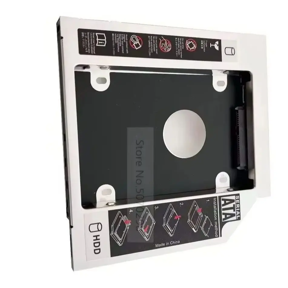 

12,7 мм 2,5 HDD SSD Жесткий диск Оптический кронштейн Caddy для Dell XPS L501X L502X L701X L702X 1640 1645 1647 Vostro 2420 DV-28S-W