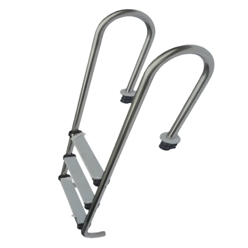 

MU-315 3-Step Heavy Duty Corrosion Resistant Safety Ladder with Cross Brace 1580MM Height for Swimming Pool
