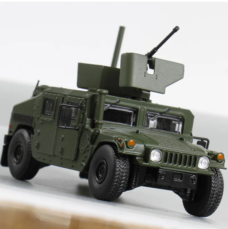 1:64 Scale M1151 Enhanced Weapo Transport Vehicle Alloy Simulation Car Model Vehicle Military Diecast Car For Hobby Collection
