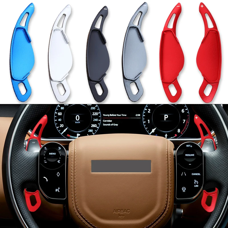 For Jaguar Car Steering Wheel Shift Paddle XF XE XJ F-PACE F-TYPE X760 X250 X260 X761 X351 Fit Land Range Rover Evoque Paddle
