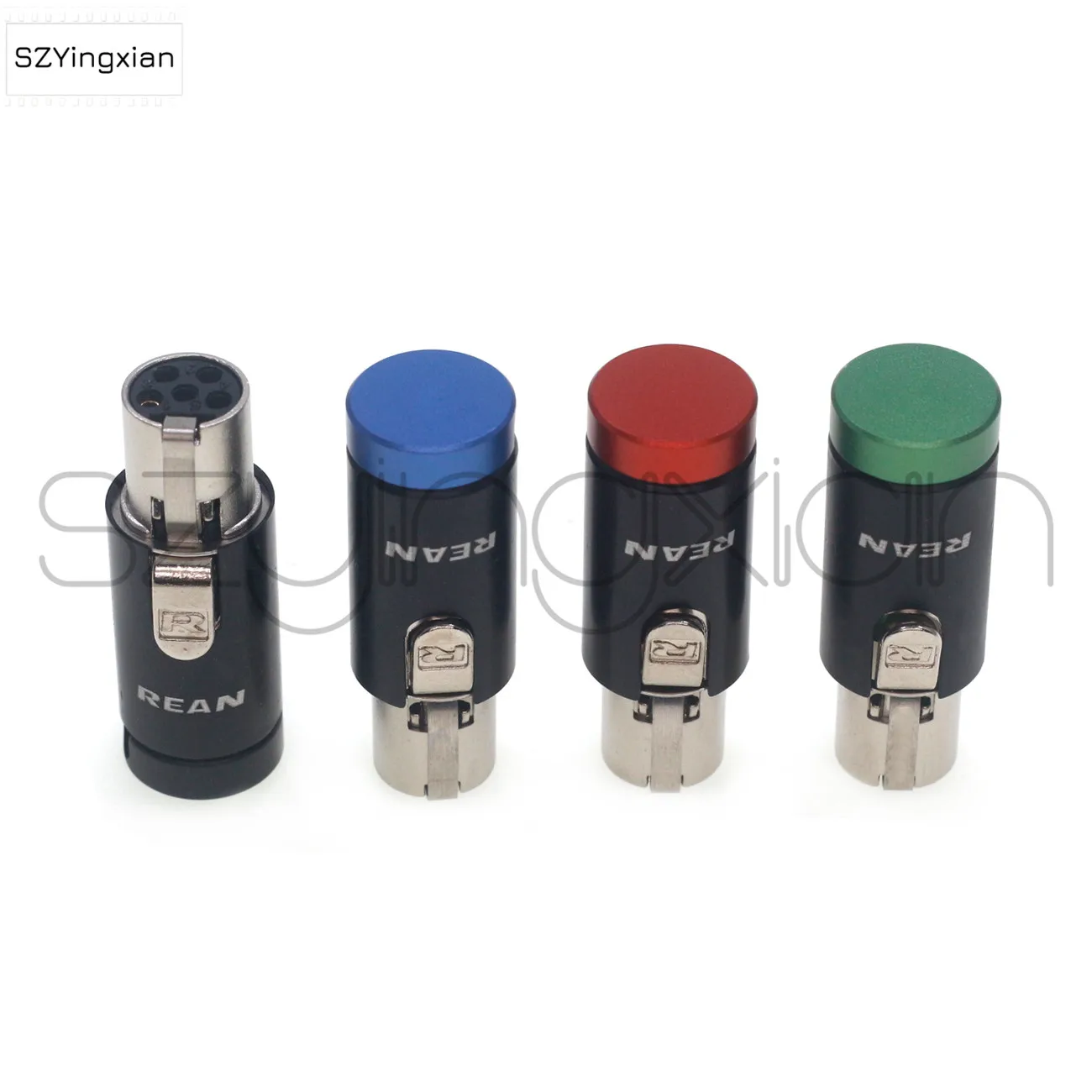 Mini XLR 5Pin Female Connector TA5F and Mini XLR 5Pin Connector TA5M for Lake Recorders