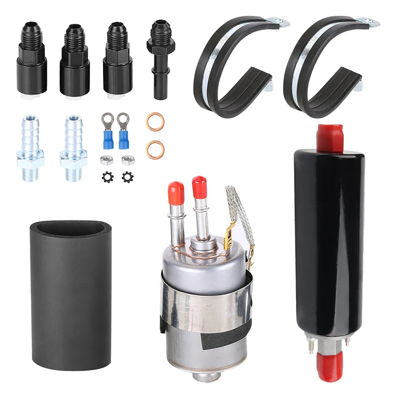 

Accessories LS Fuel Filter & Regulator EFI Fuel Pump Kit Walbro Returnless -6AN Engine Swap-X59A