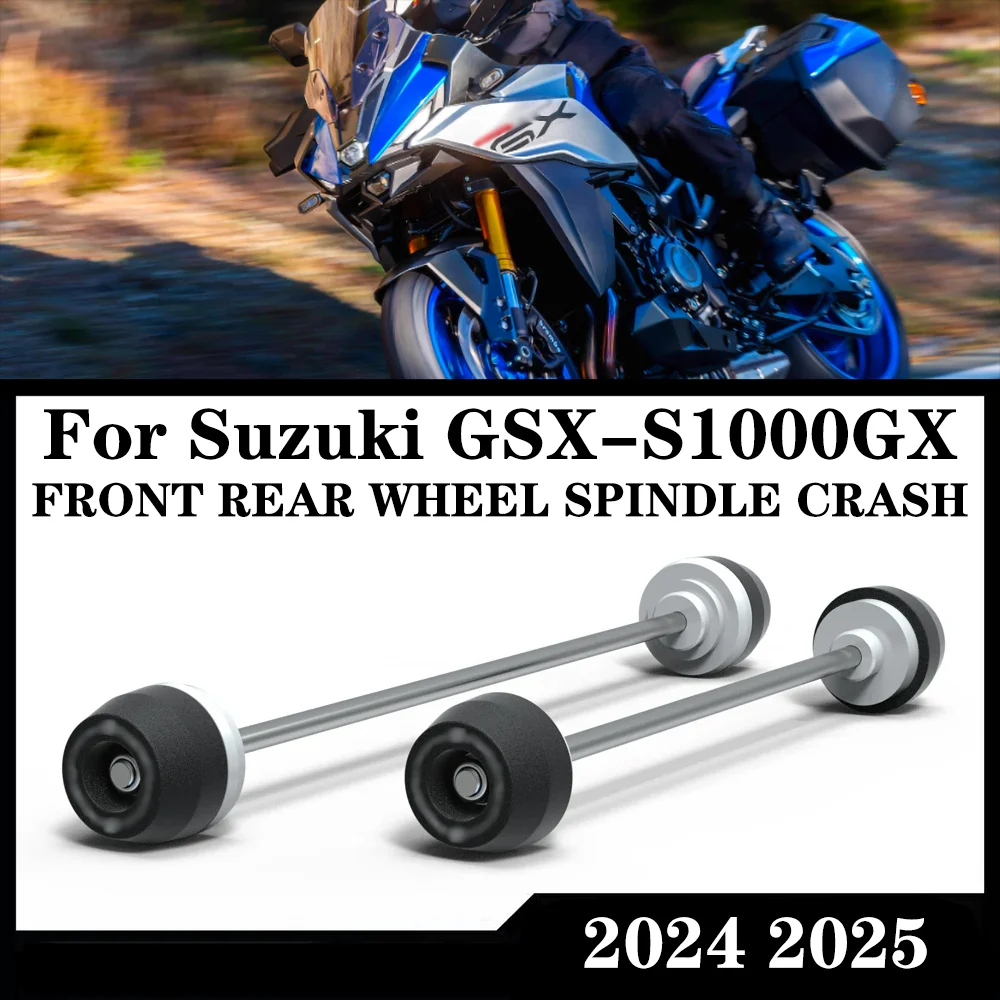 

For Suzuki GSX-S1000GX GSX S1000GX 2024 2025 Motorcycle Front Rear Axle Fork Crash Sliders Wheel Protection