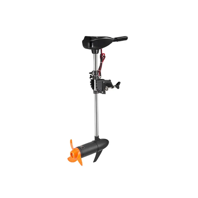 On-line Quick Delivery Electric Outboard Motor Propeller 600W/1.2HP 12VDC With LED Battery Indicator With Clamp Bracket Mount