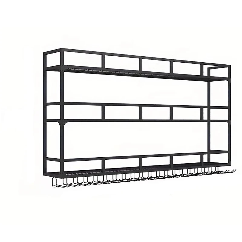 

Vinera Metal Display Cabinet Wall Mounted Lights Beer Nordic Alcohol Bar Cabinet Modern Liquor Arredamento Bar Bar Furniture