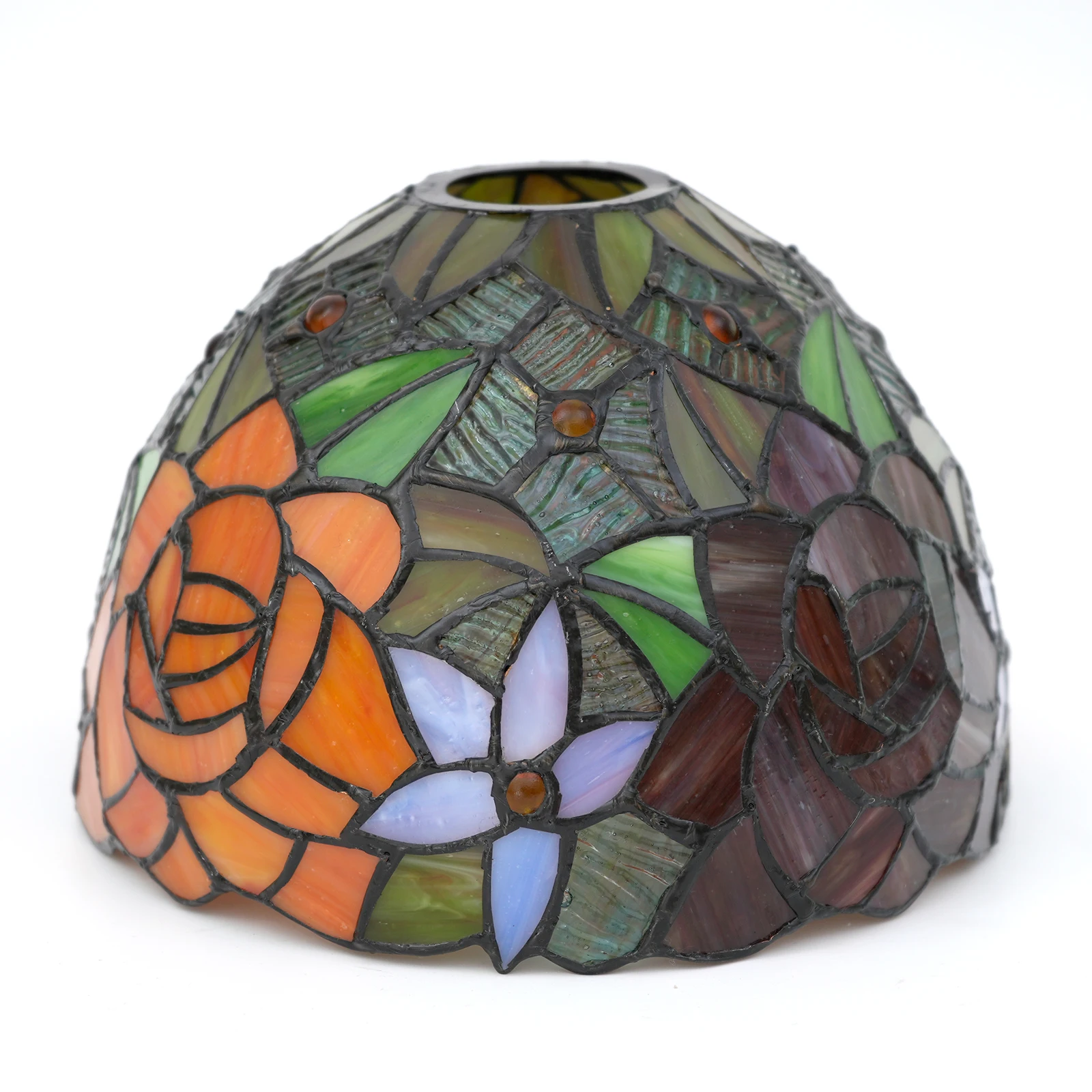 

Замена абажура Тиффани, винтажный стиль, витражный абажур в винтажном стиле, 8 дюймов для потолочного освещения, потолочный подвесной светильник