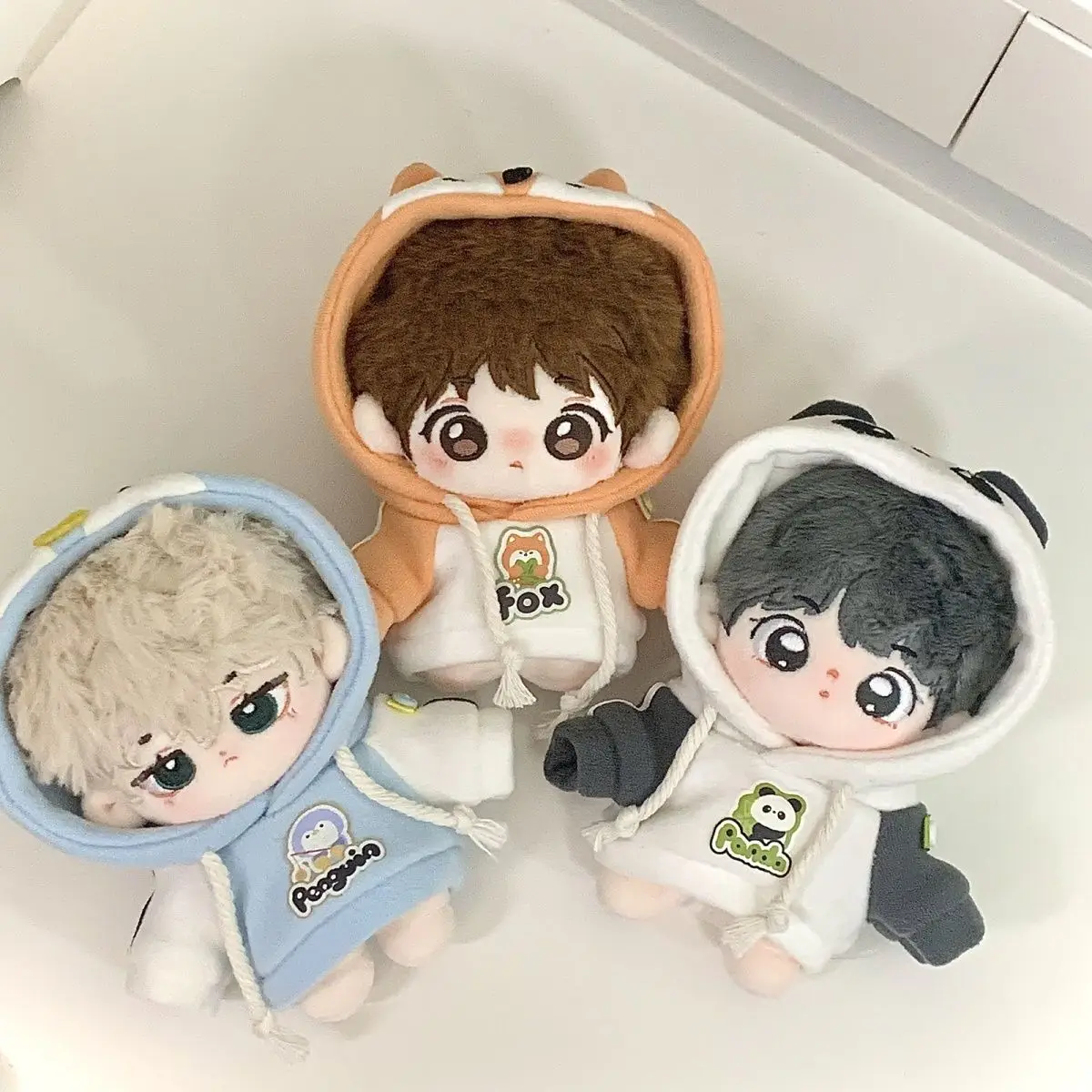 10cm Cotton Doll Clothes Cute Plush Doll Outfit for Normal & Chubby Body, No Attribute Kawaii Fashion Series, Replacem