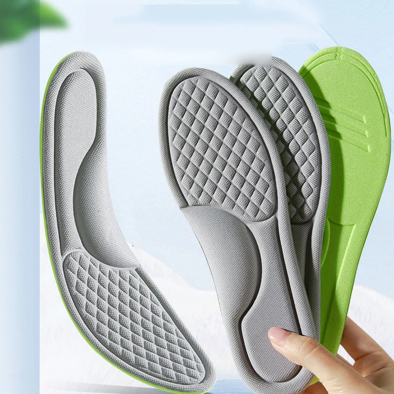 

Sports Absorbs Sweat Soft Antibacterial Shoe Accessories Unisex Soft Memory Foam Orthopedic Insoles Deodorizing Insole For Shoes