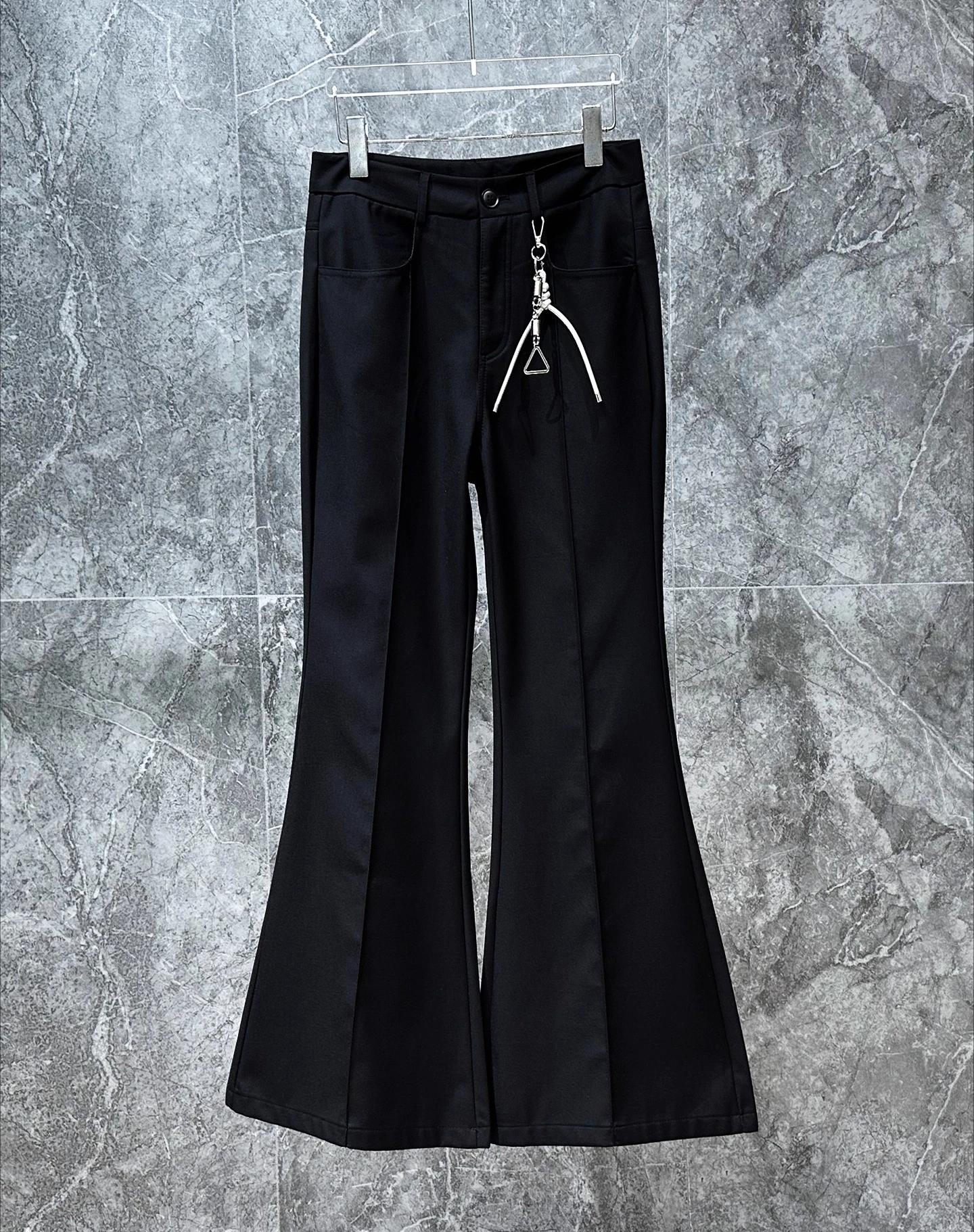 Модные весенние новые летние универсальные однотонные костюмные брюки с высокой талией, персонализированные мужские красивые удобные шикарные брюки для отдыха