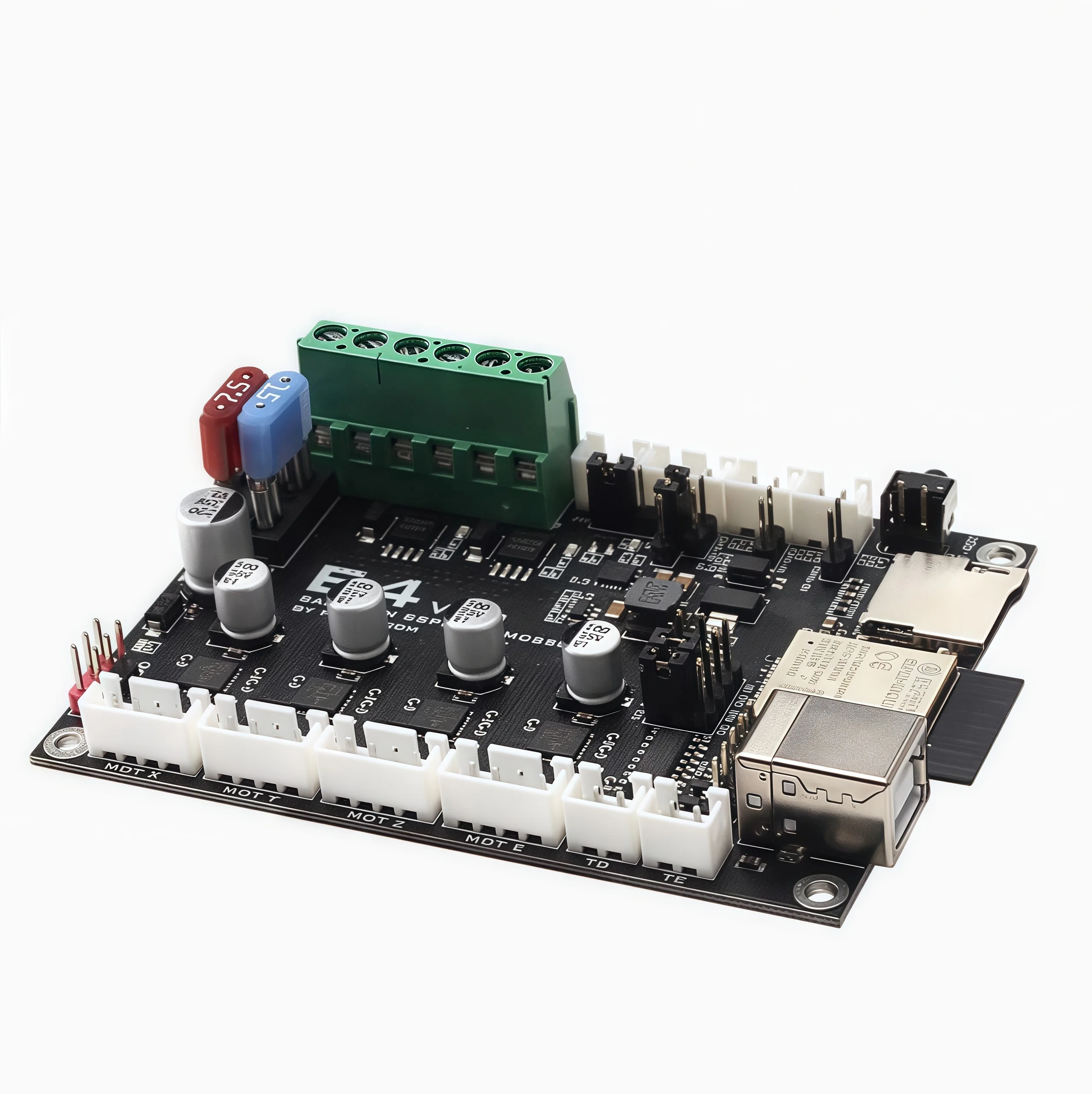 

Материнская плата 3D-принтера E4 V1.0 ESP32, материнская плата управления, встроенный драйвер TMC2209 с WIFI