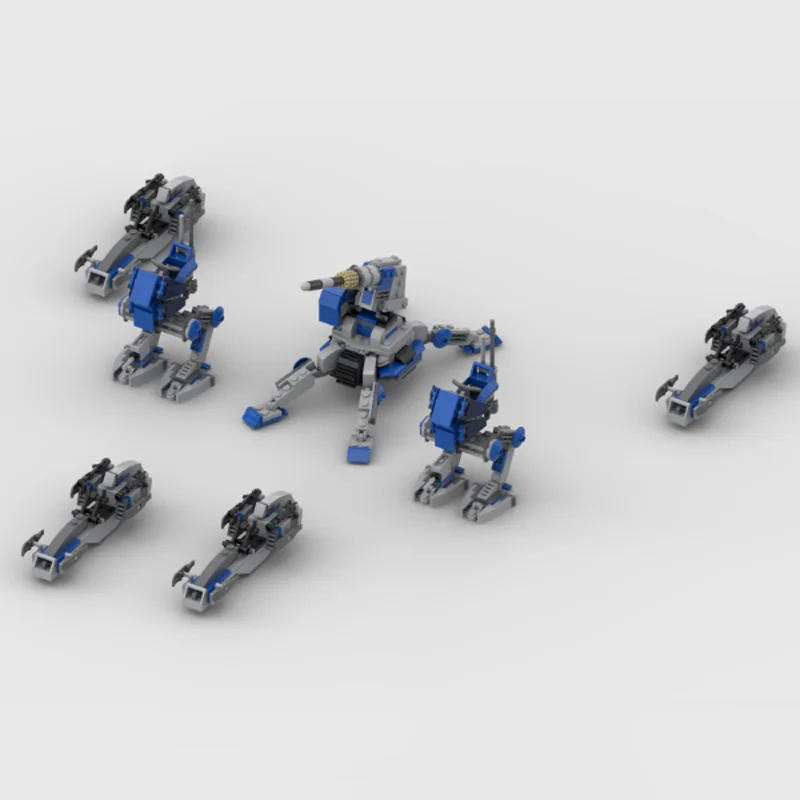 Modello di kit robot giocattolo da costruzione MOC - 325 pezzi - giocattolo di assemblaggio creativo - regalo di festa - per il compleanno del ragazzo