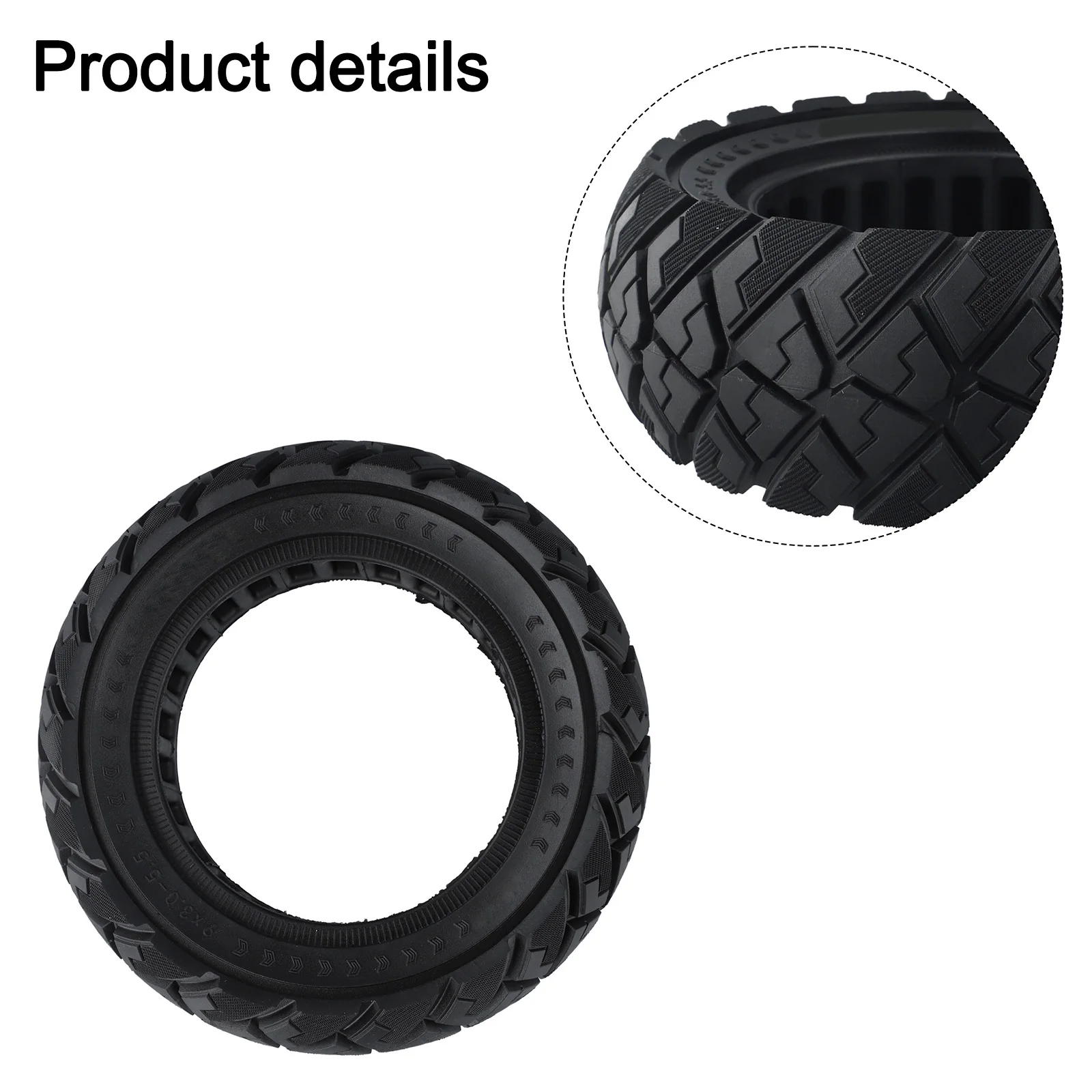 

Off-road Riding Scooter Maintenance Off-road Tire Pro Electric Scooter Long Lasting 230*75mm Long-lasting Performance