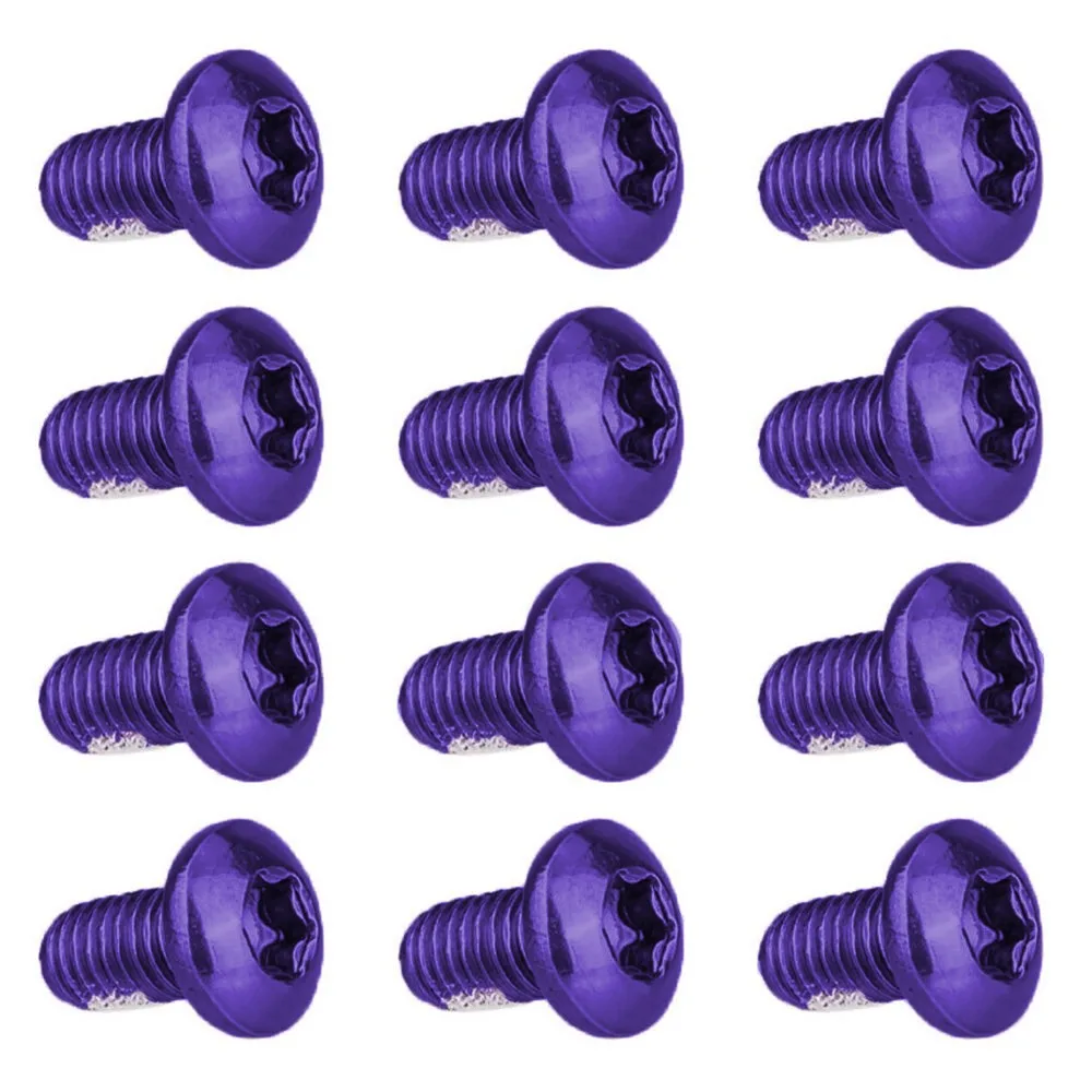 

Steel Colorful M5x9mm Brake Accessories Part Tool Cycling Accessory Torx Bolts Fixing Screws Bike Torx Screws T25 Screw