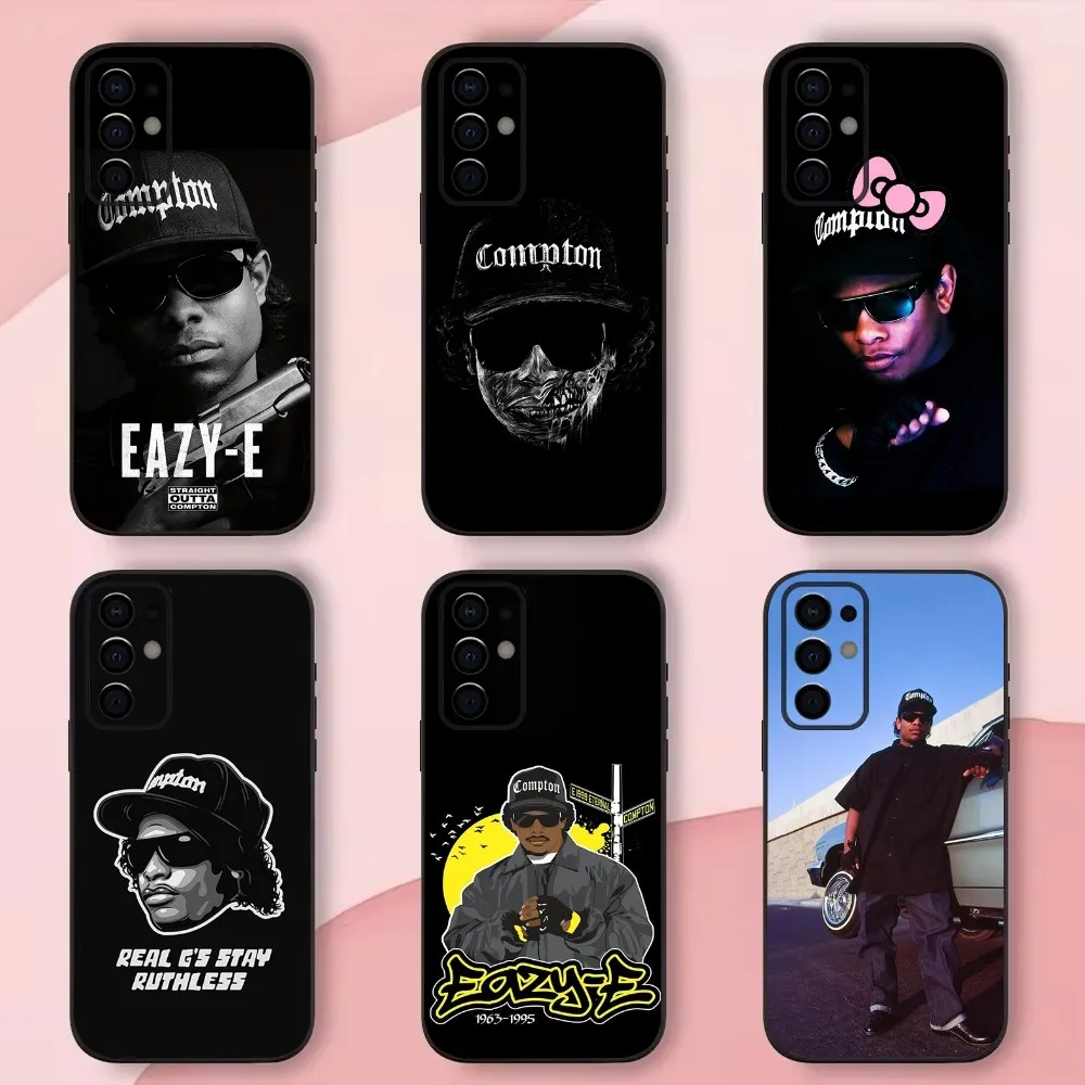 E-Eazy E Rapper Phone Case For Samsung S24,S21,S22,S23,S30,Ultra,S20,Plus,Fe,Lite,Note,10,9,5G Black Soft Shell