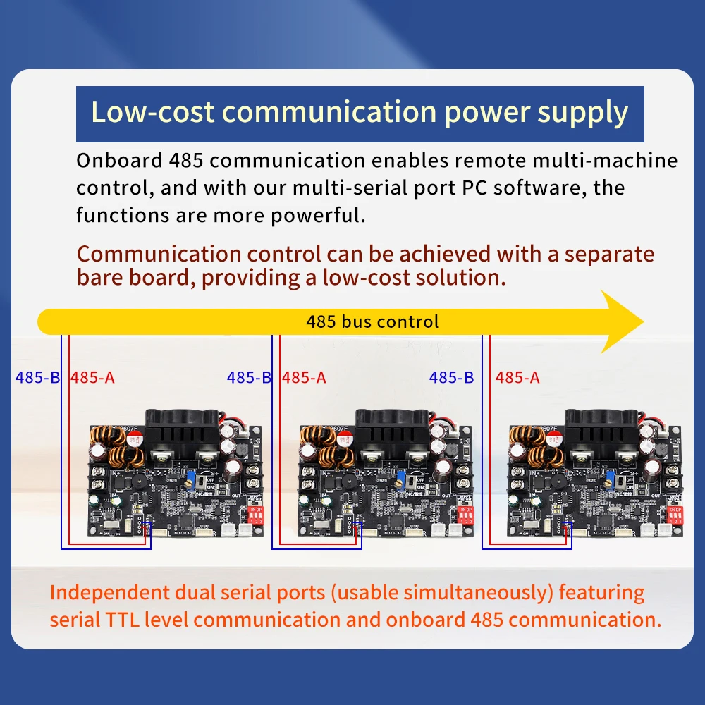 XY3607F DC DC Buck Boost Converter 0-36V 7A 252W Power Module Adjustable Voltage Regulator Regulated Laboratory Power Supply