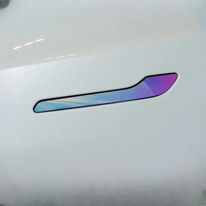 

Car Door Handle Stickers Suitable for Tesla Model Y/3 Car Door Handle Cover Auto Styling Accessorie Luminous Protector Sticker