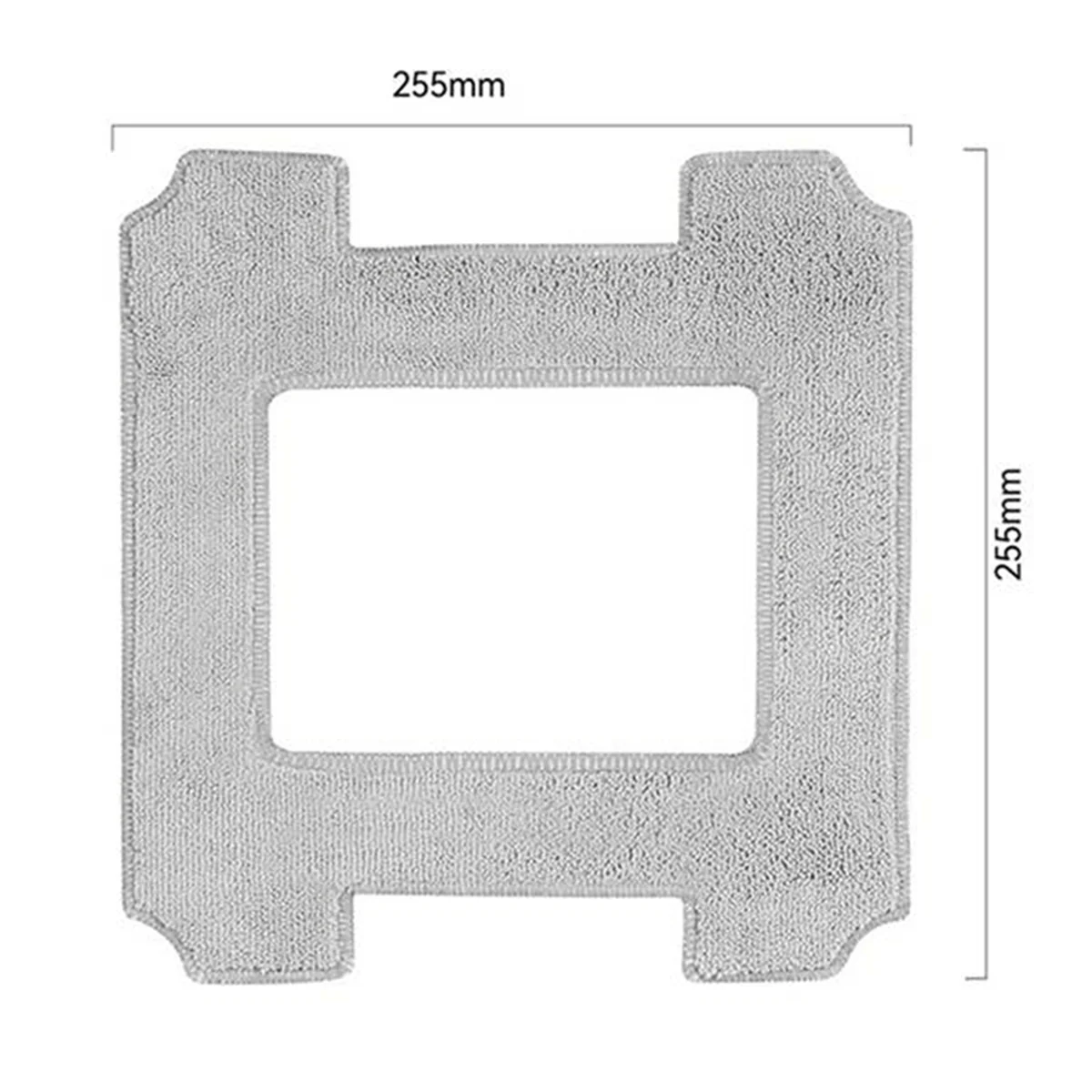 A58E-Für ECOVACS WINBOOT W2 / W2 OMNI Ersatzteile Zubehör Mikrofaser Mopp Pad Tuch