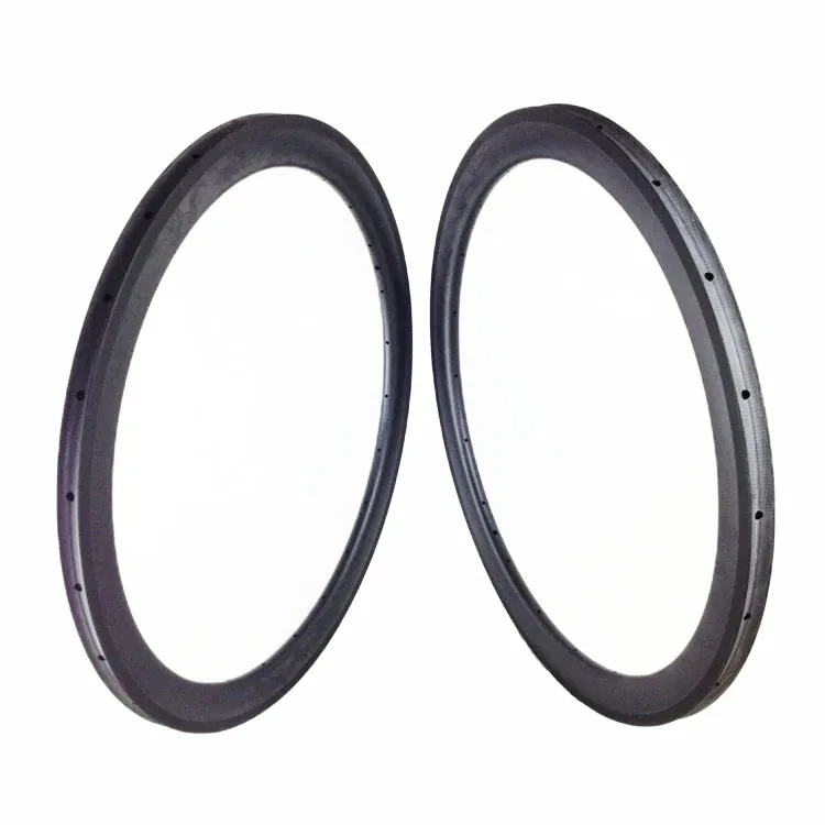 700c Carbon Cycling Parts 60mm Depth Road Carbon Bicycle Rim Tubular Carbon Fiber Road Bike Wheel