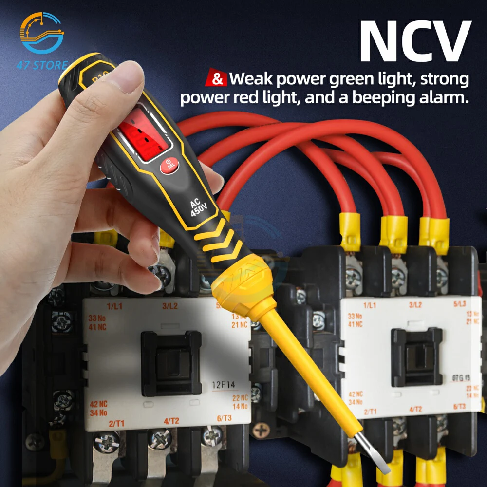 B18 電圧テストペンワード/クロスドライバー多機能 NCV 電圧誘導電気技師テスターペン非接触テストツール