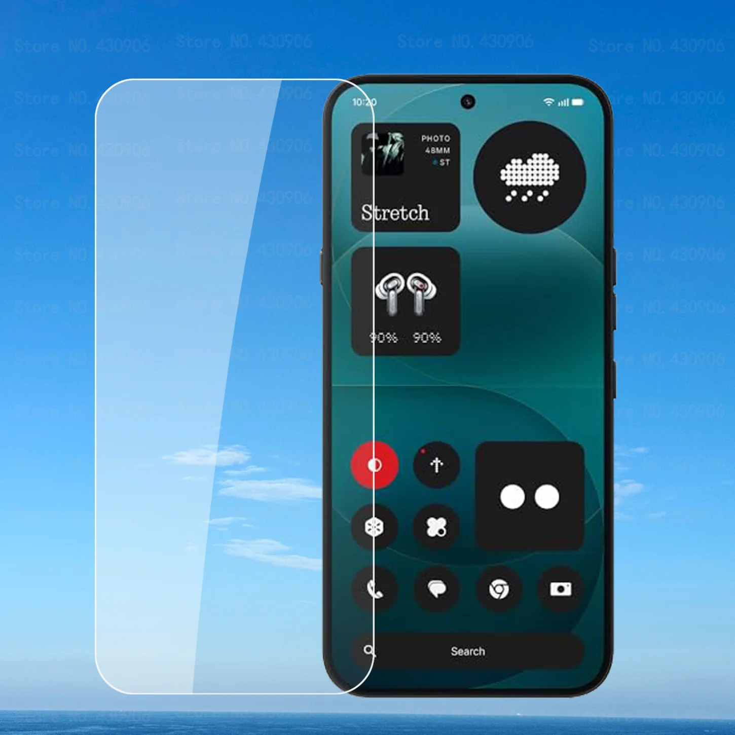 Für Nothing Phone 4a Pro Displayschutzfolie, hochwertige transparente Schutzfolie aus gehärtetem Glas, 2,5D, 9H – Detail 9