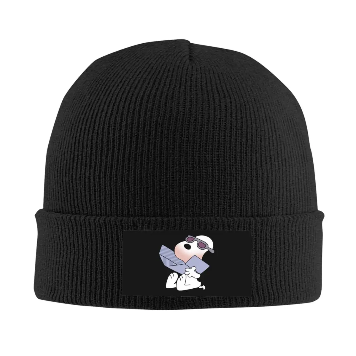 

Шапка-бини S-Snoopys на заказ, зимняя теплая шапка унисекс, женские вязаные шапки, уличные уличные шапки с анимированными черепами, шапки для мужчин и женщин